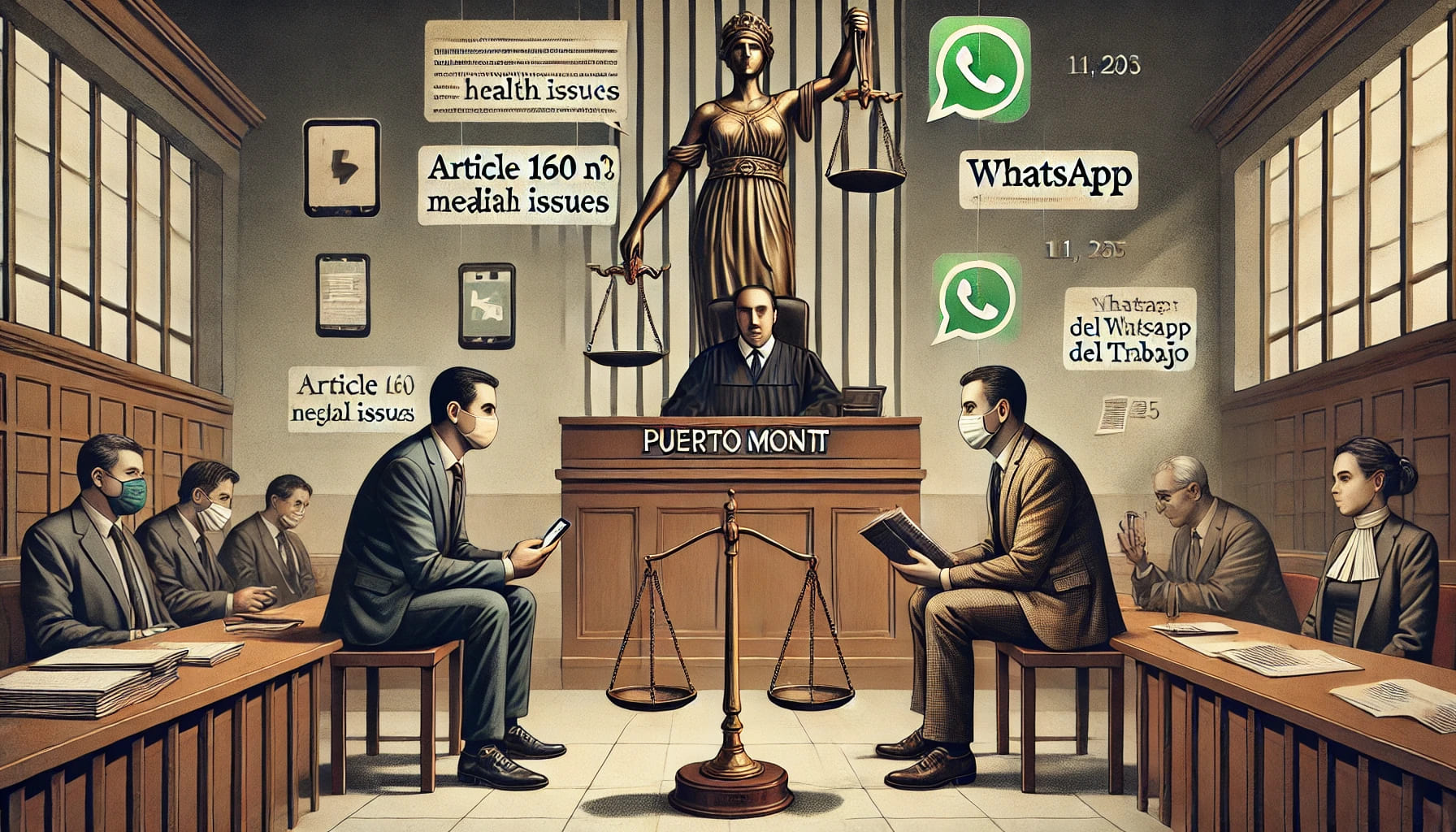 La ausencia justificada puede configurar causal de despido si es reiterada